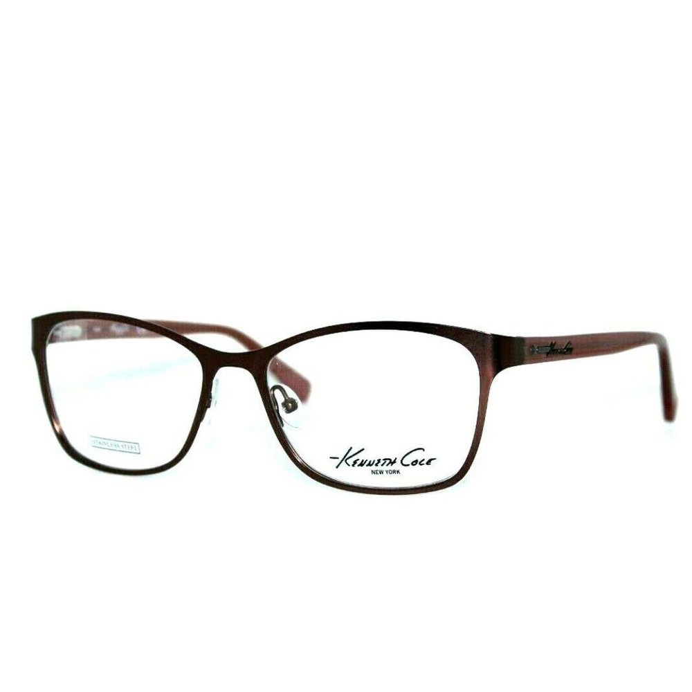 KENNETH COLE NEW YORK KC0245 046 BROWN EYEGLASSES